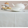 Coupon enduit 50x80cm Pied de Poule gris