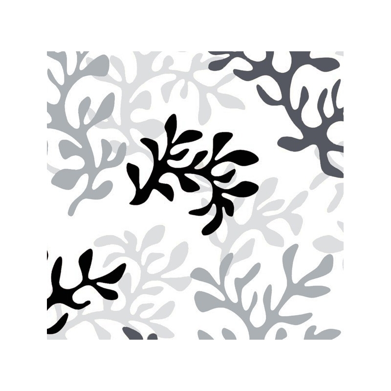 Coupon en coton 50x80cm Corail gris