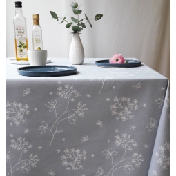 Tissu en coton Astrance Gris/blanc