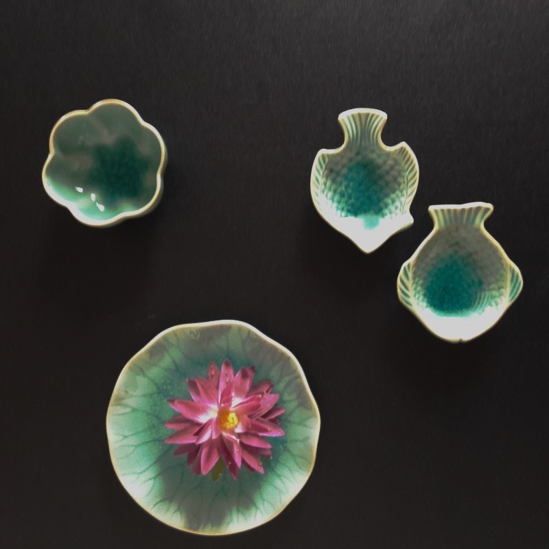 Tissu en coton enduit Uni noir