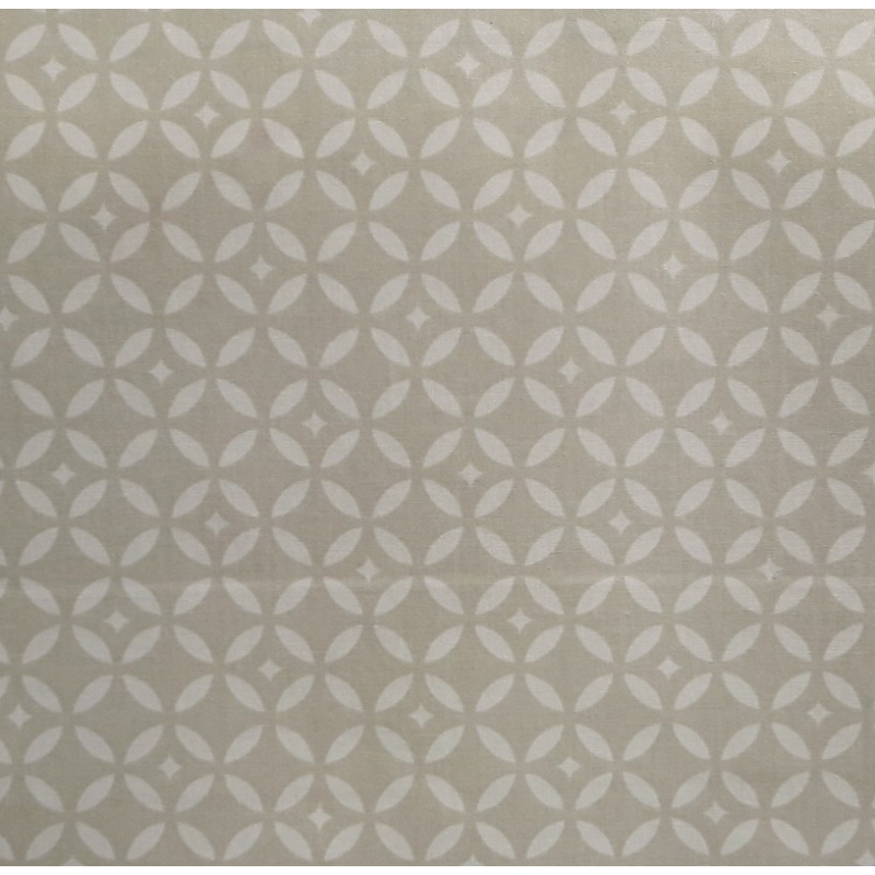 Tissu en coton Mosaïque sable