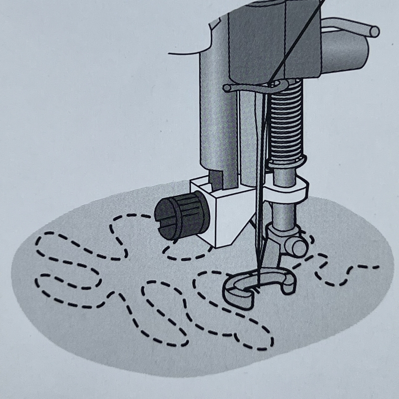 Pied piquetis Husqvarna Viking