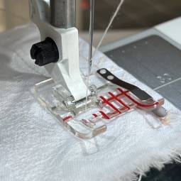 Pied guide de piquage transparent Husqvarna Viking