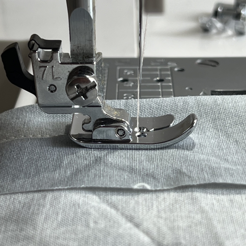 Pied spécial point droit Janome S5 S7