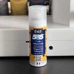 Colle 505 temporaire pour tissus