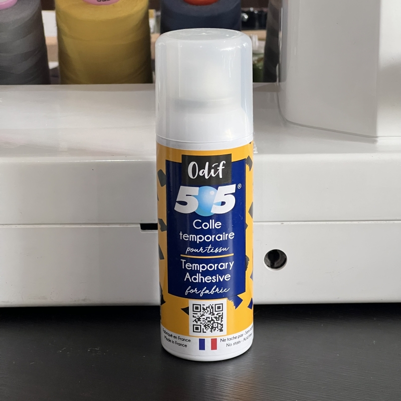 Colle 505 temporaire pour tissus