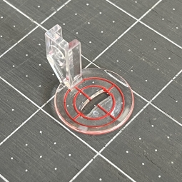 Pied quilting en écho en piqué libre Husqvarna Viking