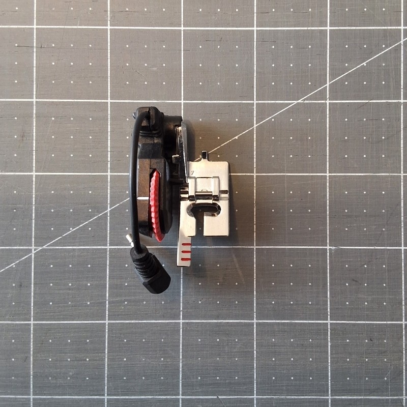 pied senseur boutonnière