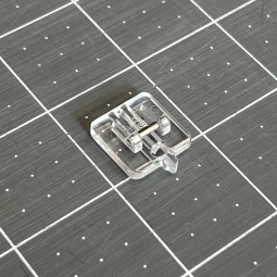 Pied transparent pour fermeture invisible Husqvarna