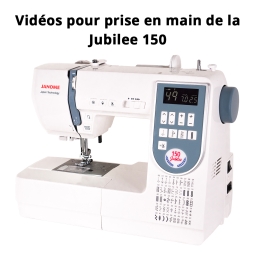 Tuto Machine à coudre Jubilee 150