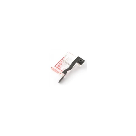 Pied OM 1/4 inch point droit avec guide Janome 9mm Pied OM 1/4 inch point droit avec guide Janome 9mm