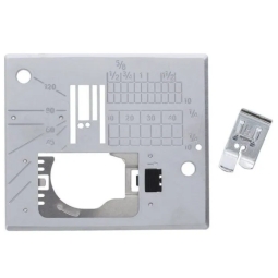 Kit Plaque aiguilles et Pied point droit Janome