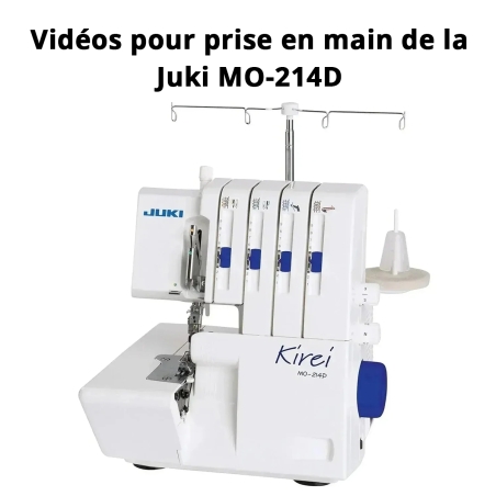 Tuto surjeteuse Juki MO 214D