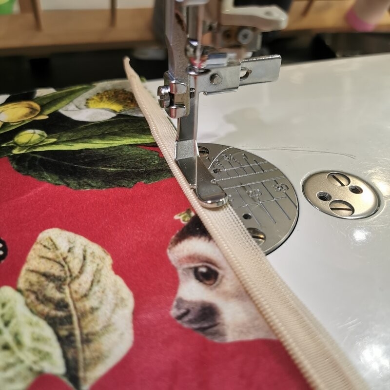 Pied zip et passepoil Janome