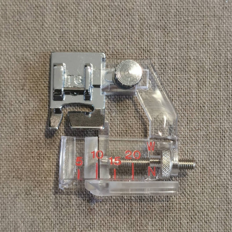 Pied pose biais réglable Janome 7mm