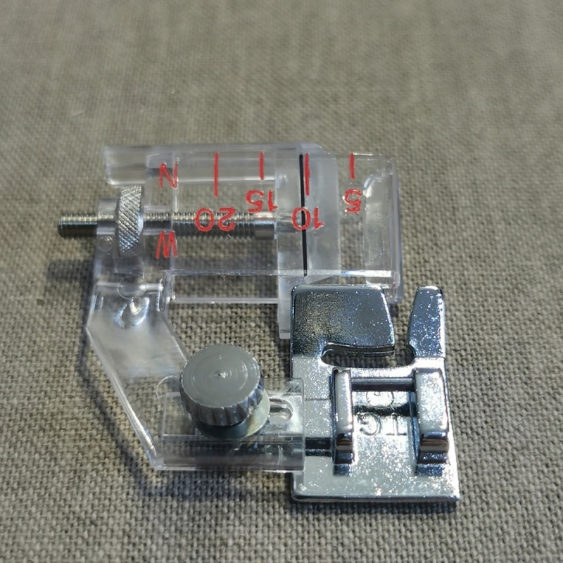 Pied pose biais réglable Janome 7mm