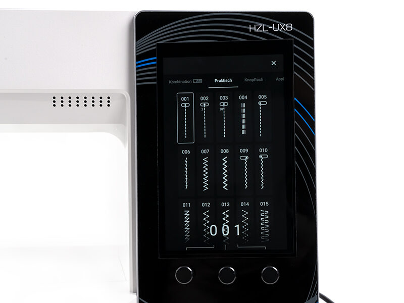 Ecran de sélection de points