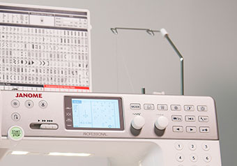 support fils 6700P Janome